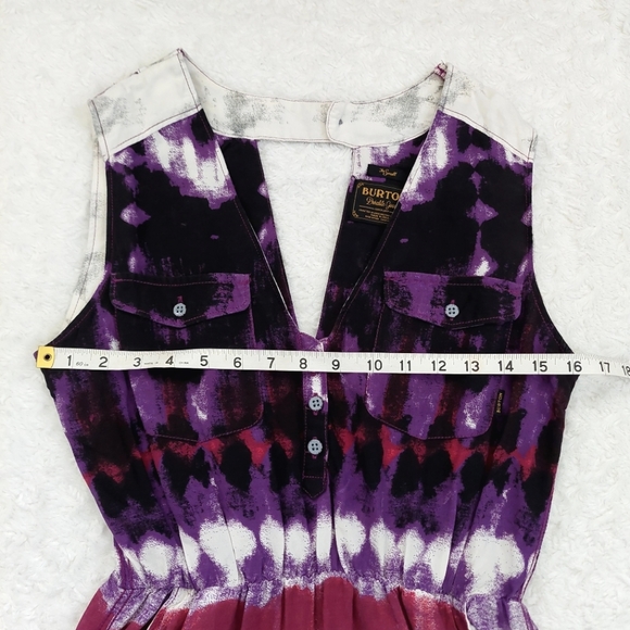 Burton Turnstone Dress Ombre Tie Dye Print - Size S - Picture 2 of 10